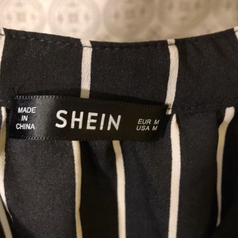 NEW SHEIN hi- low blouse size Medium - Picture 7 of 8